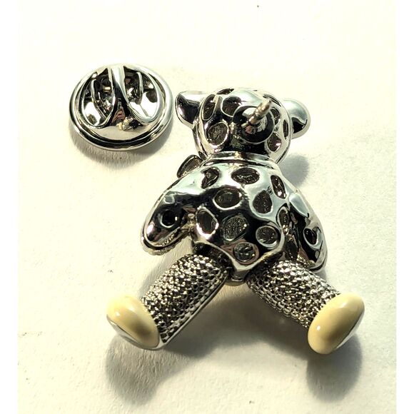 Articulated Teddy Bear Pin - Picture 6 of 7